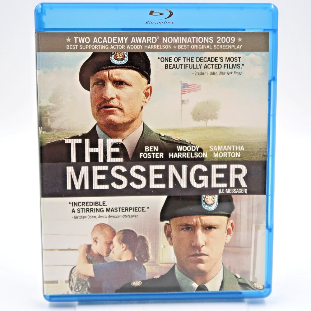 The Messenger Blu-ray 2009 Drama Movie Woody Harrelson Ben Foster Alliance 14A